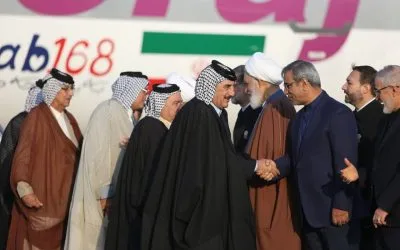 استقبال از شیوخ عشایر عراق در مشهد برای قدردانی از وفاداری آنان